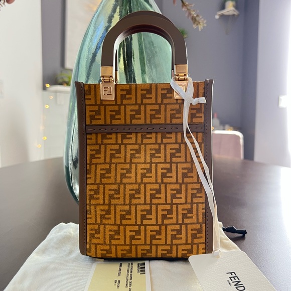 NWT Fendi Sunshine Mini Tote - Picture 6 of 11
